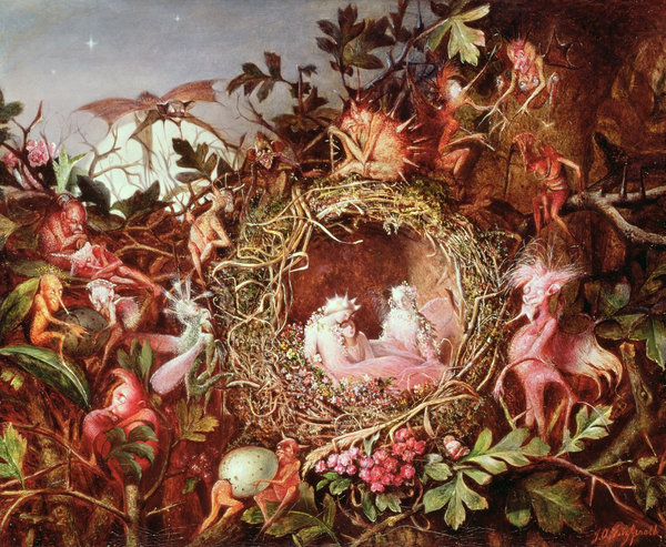 John_Anster_Fitzgerald_-_Fairies_in_a_Birds_Nest