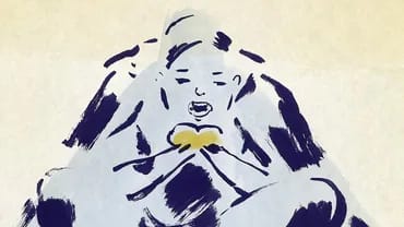 fotogramas de la película de Sebastien Laudenbach “Le Jeune fille sans mains”